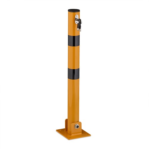 Poteau parking rabattable - poteau,