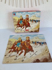 2 ⚜️ Old Rody Le Petit Cid MB 100 Piece Complete Puzzle Year 1982 Vintage