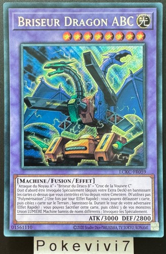 Carte briseur dragon - yu-gi-oh!,