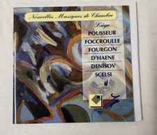 Nouvelles Musiques De Chambre Liege Pousseur Foccroulle Classical Music CD
