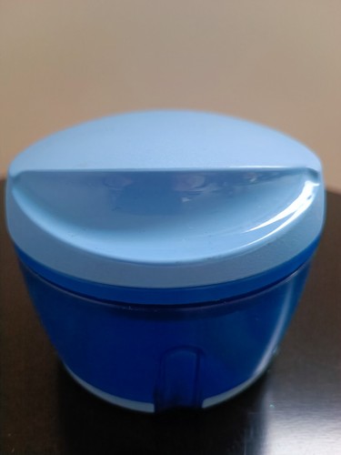 Mini hachoir bleu tupperware - bleu,