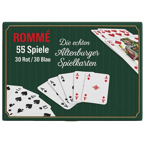 Cartes ass altenburger rommé - ass,
