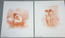 2 Estampes de Paul Belmondo -