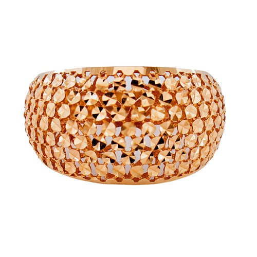 Bague femme bande bombée - bague, en