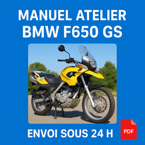 Manuel atelier bmw f650 - atelier,