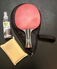 STIGA TALON Ping Pong Paddle w Cosmos Soft Case & Killerspin Polish and Pad