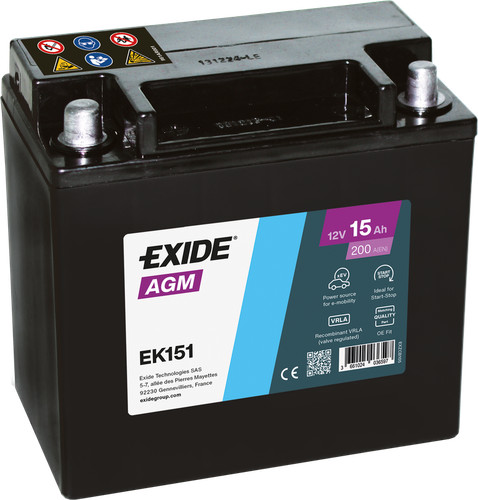 Batterie exide auxiliary - batterie,