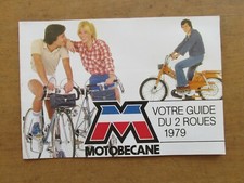 1979 MOTOBECANE CATALOGUE VELOS & MOPEDS ADVERTISING ANTIQUE BIKE