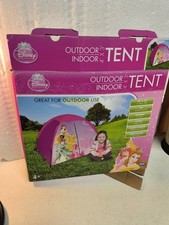 Disney Princess Youth Indoor / Outdoor Dome Tent with Floor 3' X 4'  EZ Setup