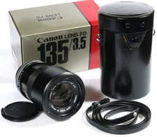 PRL) CANON LENS FD 135mm f/3.5