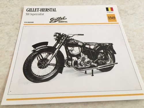 Carte moto gillet herstal 500 - gillet,