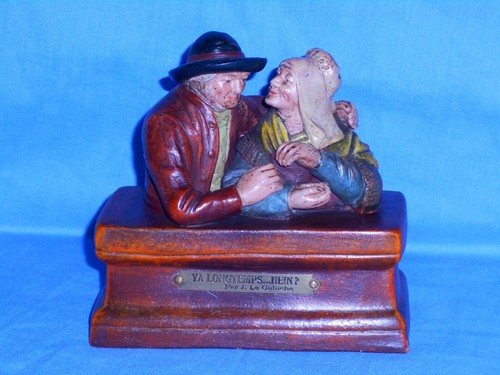 Sculpture terre cuite bord - cuite, de