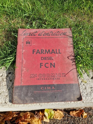 Cormick tracteur farmall - mc,