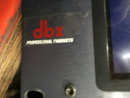 Dbx driverack 480 - dbx,