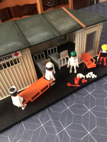 Playmobil vintage hôpital - playmobil,