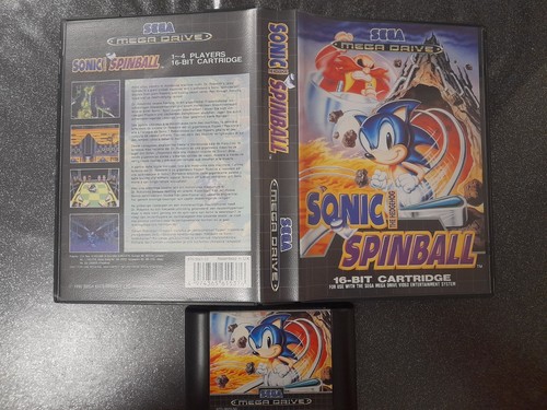Sonic spinball sega megadrive - sonic,