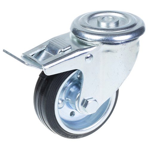 Roulette pivotante avec - , frein