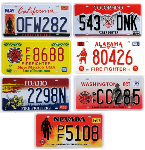 Lot plaques - de,
