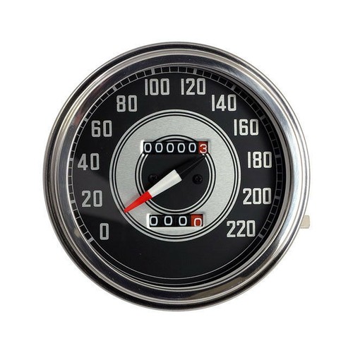 Fat bob compteur face - -, mph