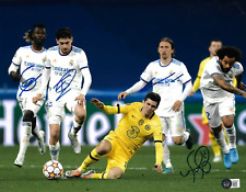 Modric Valverde Camavinga Marcelo Signed 11x14 Photo Real Madrid Beckett Witness