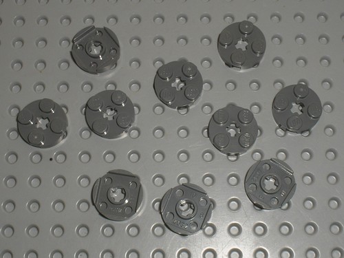 Lego dkstone round plate - 10,