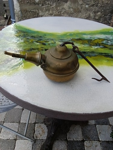 Ancienne lampe huile - ancienne,