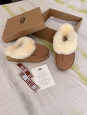 UGG Slippers Disquette Marron