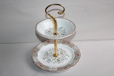 Serviteur en faïence de Gien, décor Rouen Sainfoin, hauteur 26.5 cm
