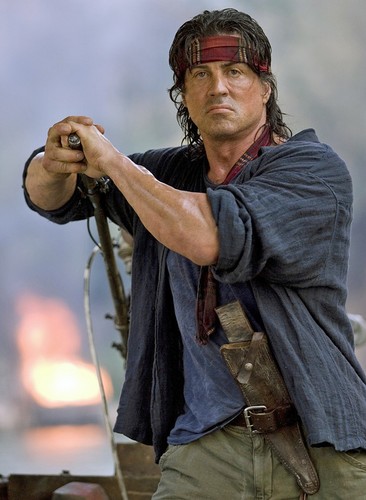 Photo john rambo sylvester - john,