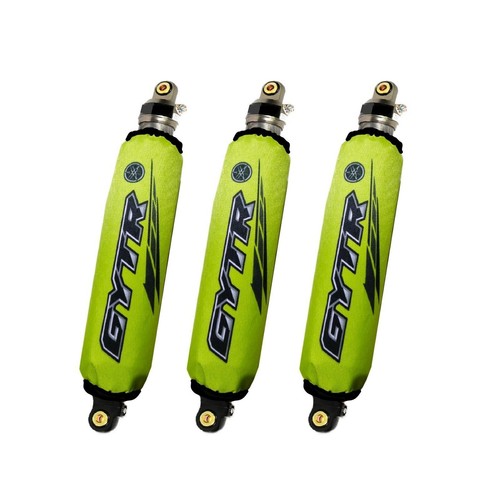 Cache amortisseurs jaune lime