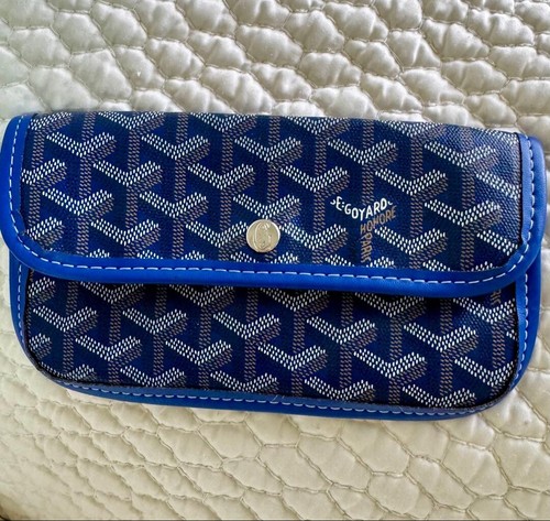 Goyard saint louis pouch blue - pouch,