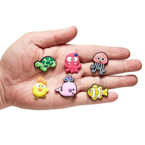 Pcs cartoon croc charms - pcs,