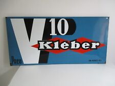 AT580 TOLE ENAMEL PLATE TIRE GLUE V10 97.5 X 47.5 x 1.5 CM GOOD CONDITION