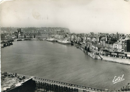 13840 cpsm dieppe vue - cpsm,