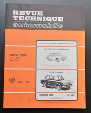 Revue technique LADA 1200 1300