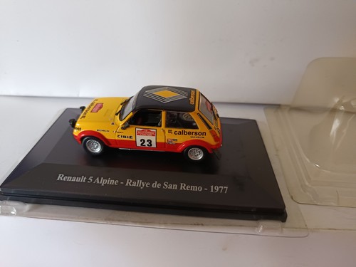 Renault alpine rallye - 1/43,