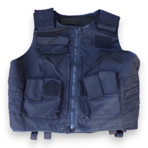 Gilet tactique bleu paint - gilet,