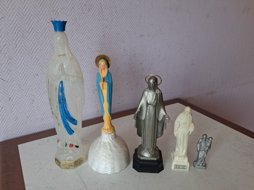Lot statuettes vierge - vierge, marie