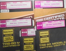 1982 TRS-80 Modèle 16 Ordre Entrée / Inventaire De Xenix Multi-User & TRSDOS-16