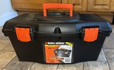 Black and Decker Workmate Series 19”Tool Box With Tray Organizers