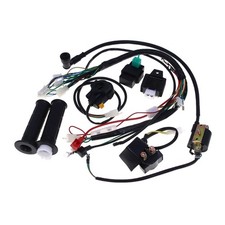 110cc 125cc CDI Wire Harness Stator Assembly Wiring Kit For Quad Pit Dirt Bike