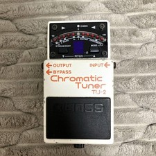 Pédale de guitare Boss TU-3 Chromatic Tuner compacte durable testée d'occasion