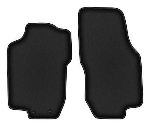 Tapis avant velours noirs