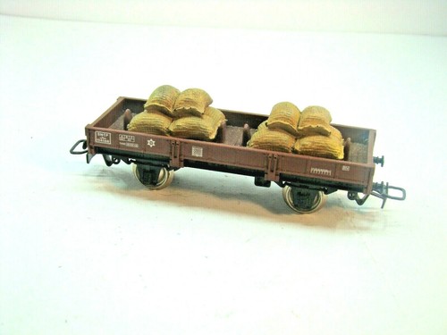 Wagon plat jouef avec - plat, ho