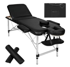Table de massage Portable Pliante 2 zones Avec cadre en aluminum 60cm de large