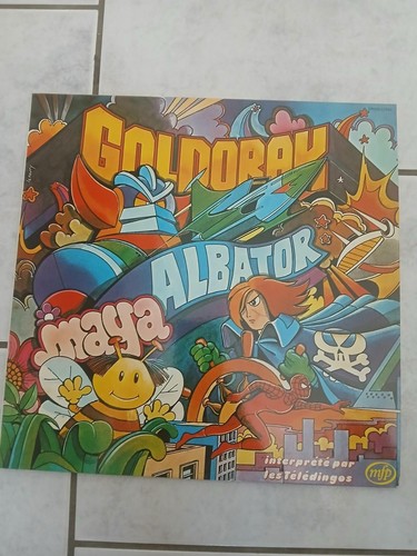 Vinyle 33t albator - vinyle, goldorak