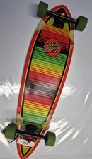 Santa Cruz Skateboard Longboard Complete Serape Dot Pintail 9.2 X 33 inch