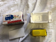 Tamco Musical Jouet Soundwagon Volkswagon VW BUS Jaune Record Player avec boite