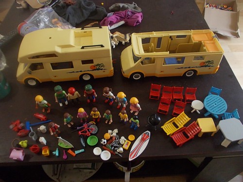 Playmobil lot camping car - playmobil,