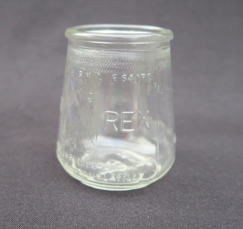 Ancien pot yaourt rex - ancien,
